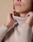 Turtleneck Fleece top