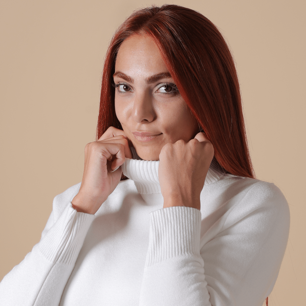 Turtleneck Fleece top